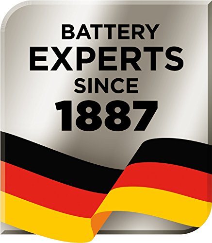 Pila de 9 V Varta Longlife Power 6LR61 (paquete de 2 unidades), pilas alcalinas E-Block - Ideal para los detectores de incendios, detectores de humo, afinadores