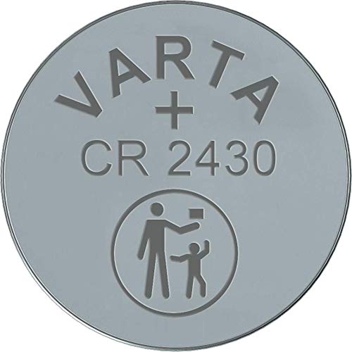 Pila de botón de litio de 3 V VARTA Electronics CR2430, pilas de botón en un blíster original de 1 unidad