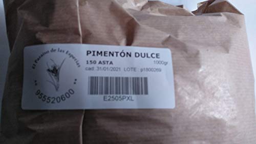 Pimentón Dulce Esencia 5000gr Asta de Murcia 5 Kg
