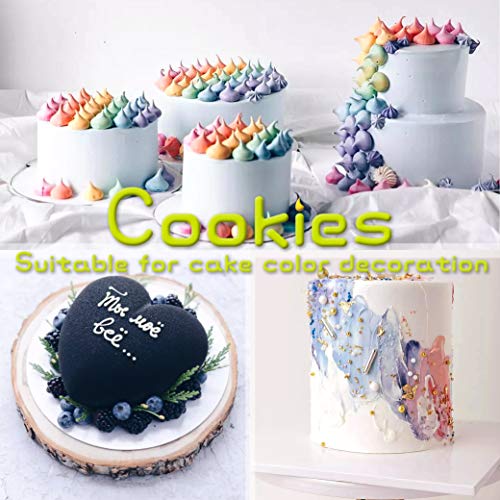 Pinceles para colorear alimentos Flo concentrados para alimentos líquidos – 12 colores con gran capacidad