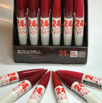 Pintalabios 24 h (2 en 1), color con brillo intenso