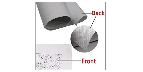 Pintura por números Puerto Pintar por Numeros DIY Acrílica Pintura Kit para Adultos y Niños Principiantes - 40 * 50 CM con 3 Pinceles y Colores Brillantes Sin Marco