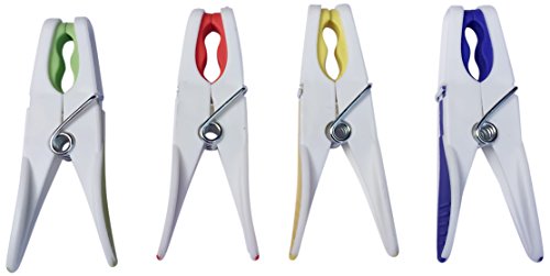 Pinzas Dryzem extra fuertes para la ropa con mango suave, 72 unidades, tamaño extra grande