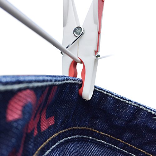 Pinzas Dryzem extra fuertes para la ropa con mango suave, 72 unidades, tamaño extra grande