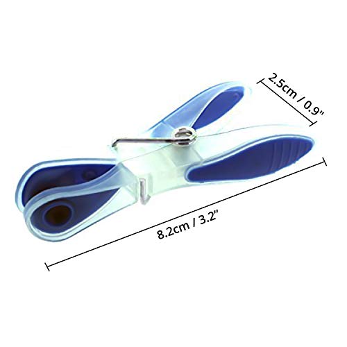 Pinzas para Tender Ropa (72 Piezas) – Pinzas Ergonómicas Agarre Suave A Prueba de Viento para Calcetines, Toallas de Mano, Hotel, Spa – No se oxidan Tendedero Pinzas Rojo, Azul, Amarillo y Verde