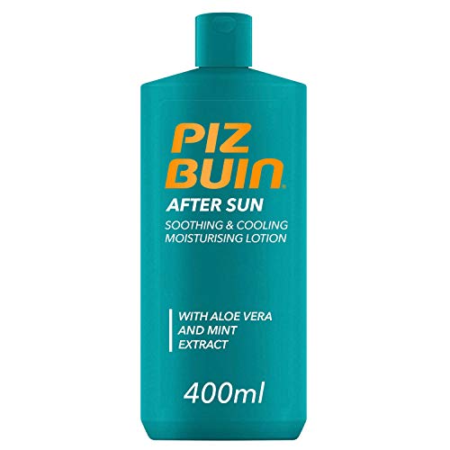 Piz Buin, After Sun Loción Hidratante, Calmante y Refrescante, 400 ml
