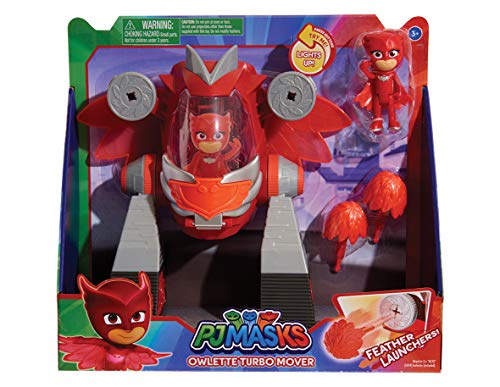 PJ Masks- Robot Turbo Movers Buhita, Gekko, Color Rojo (Bandai JP95507)