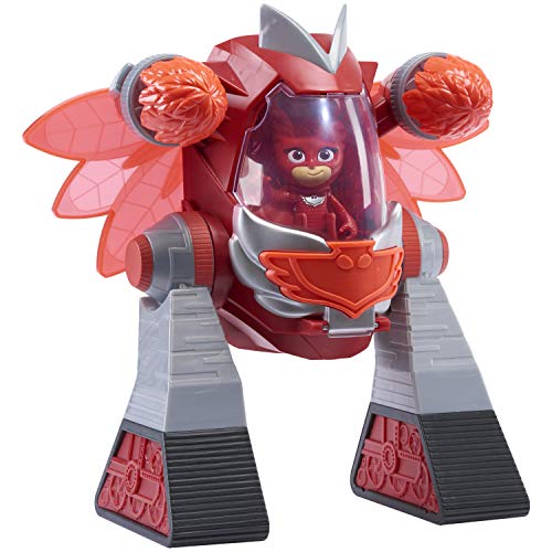 PJ Masks- Robot Turbo Movers Buhita, Gekko, Color Rojo (Bandai JP95507)