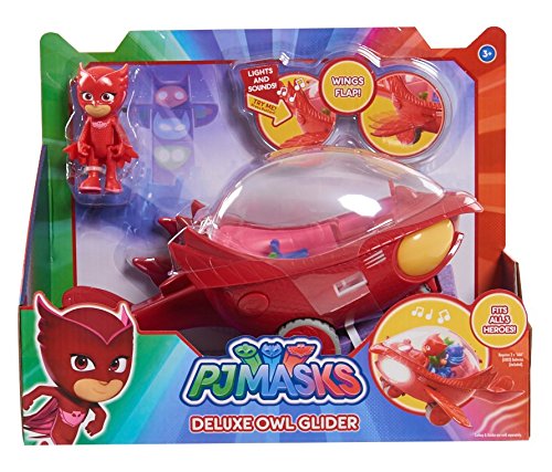 PJ Masks - Vehículo Deluxe Búho Delta (BUHITA)