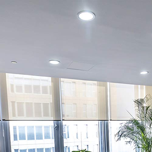 Placa LED 20W Circular SuperSlim (Pack 2) Downlight LED Empotrado Φ225mm Blanco Frío 6000K-6500k 1800 Lúmenes ONSSI LED