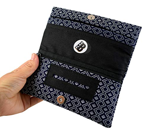 Plan B Tabaquera Pitillera Funda Tabaco para Liar Yolo Blue, 17 x 8.50 cm Hecha a Mano en España