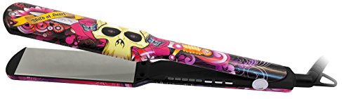 Plancha de Pelo Profesional Titanio XL Placas Extra Anchas Tattoo (Rosa) by AGV