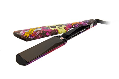 Plancha de Pelo Profesional Titanio XL Placas Extra Anchas Tattoo (Rosa) by AGV