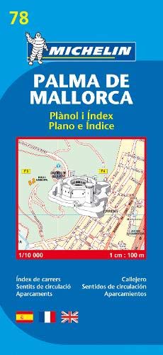 Plano Plegable Palma De Mallorca (Planos Michelin)