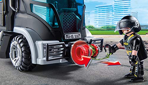 PLAYMOBIL City Action Vehículo con luz LED y Módulo de Sonido, a Partir de 5 Años (9360)