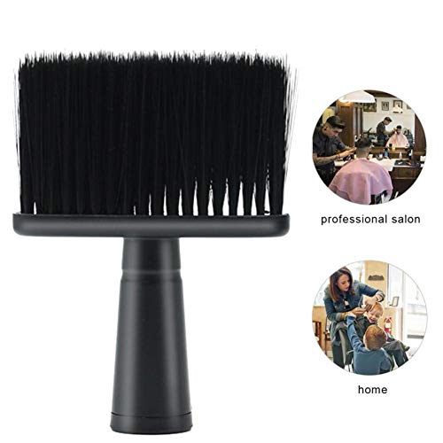 Plumero Premium para El Cuello, Cepillo para El Cabello De Peluquero, Cerdas De Nylon Suave, Elimina El Vello Alrededor del Escote, Plumero Profesional para El Salón De Peluquería