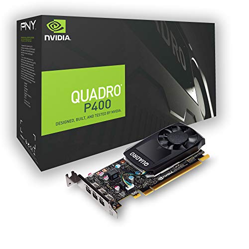 PNY Quadro P400 PCI Express 3.0 x16 LP 2 GB GDDR5 de 64 bit 3 x Mini DP 1.4