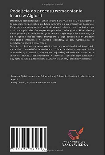 Podejście do procesu wzmacniania ksuru w Algierii: z formułą i optymalizacją daktylobetonu z włókna palmowego