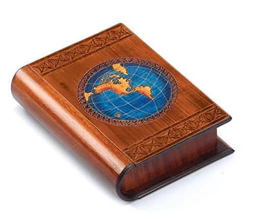 PolishArt Caja con Mapa del Mundo