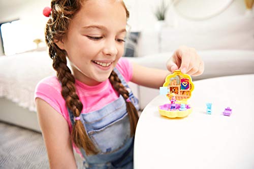 Polly Pocket Mini cofre de pintura, muñeca con accesorios (Mattel GCN10)