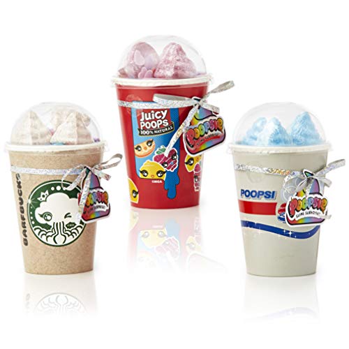 Poopsie Slime Surprise Unicornio Vasos Sorpresa de Bombas de Baño para Niños, Set con 3 Vasos de Parodia y 9 Mini Bombas Baño Efervescentes Perfumadas, Regalos Unicornios para Niñas y Niños