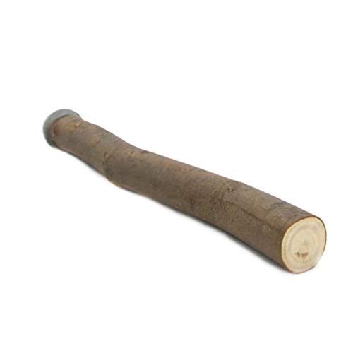 POPETPOP Paquete de 3 Perchas para pájaros: Perca para perico hámster Juguetes Varilla de molienda Perchas de Jaula de Madera Natural para Loros guacamayos Grises africanos periquitos cacatúas Conure