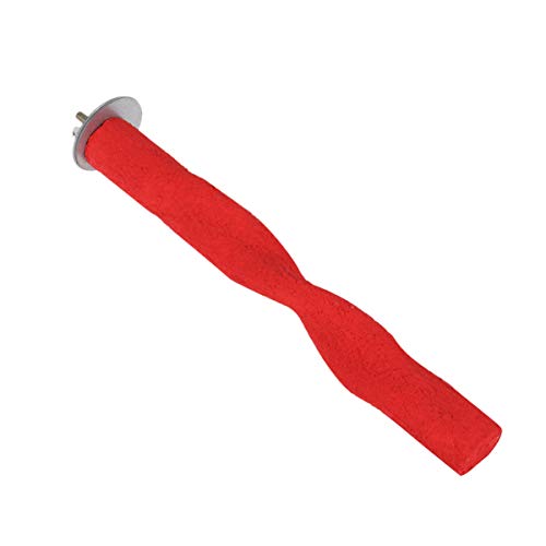 POPETPOP Perchas de pájaros para Loros-Perca de pájaro Jaula de Lima de uñas Perchas de pájaros pies y Material de Seguridad de Pico para Cortar uñas y Pico y Promover pies saludables Color Aleatorio