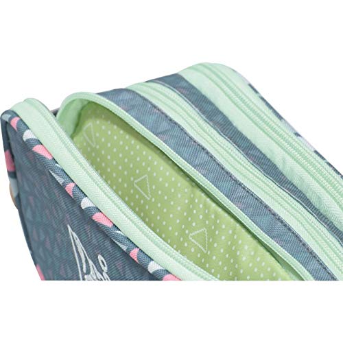 Portatodo Escolar Privata Party | Estuche Escolar Tres Cremalleras, Estuche Portatodo Escolar Triple con Compartimentos Independientes de Gran Capacidad - Medidas 22,5 x 9,5 x 8 cm