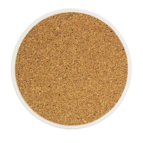 Posavasos de cerámica absorbente de color negro con diseño de gorila redondo, para bebidas, café, tazas, juegos para el hogar, oficina, bar, cocina (juego de 1), cerámica, multicolor, Set of 1