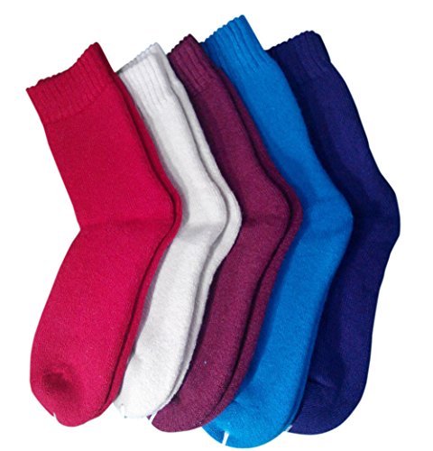 Possec Calcetines de Lana Mujer Regla Pure Pack de 5