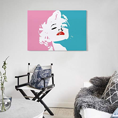 Póster de Dragon Vines Marilyn Monroe, clásico de la película del arte de la lona de la decoración de la pared con impresión de alta definición, 30 x 45 cm