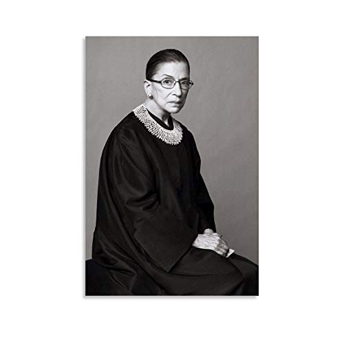 Póster de Ruth Bader Ginsburg Home Canvas Obras de arte de 40 x 60 cm, moderno lienzo de pintura para pared El cuadro para decoración del hogar, sin enredos.