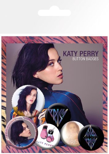Poster Revolution - Pack de 6 chapas, diseño de Katy Perry