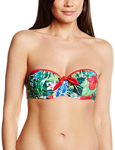 Pour Moi 17000 Jungle Fever, Parte de Arriba de Bikini Para Mujer, Multicolor, 36 Inches (talla Del Fabricante: 36c)