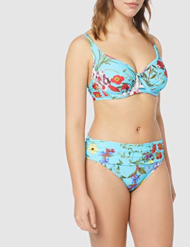 Pour Moi? Odyssey Underwired Non Padded Top Parte de Arriba de Bikini, Multicolor (Seville Seville), 90F (Talla del Fabricante: 34E) para Mujer