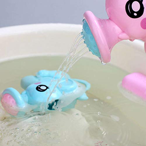 PRENKIN Color al Azar del recién Nacido plástico Elefante riego Herramienta de Ducha recién Nacido Pot Juguetes de baño natación del bebé baño Ducha Spray Herramienta Agua Juguetes