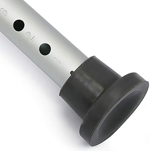 PrimeMatik - Taburete de ducha ergonómico regulable en altura para baño