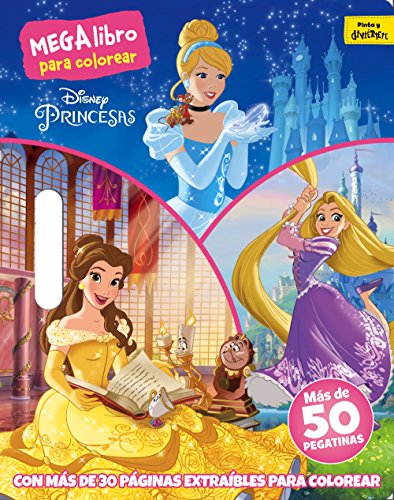 Princesas. Megalibro para colorear (Disney. Princesas)