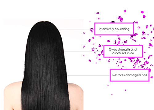 Princess hair – Mascarilla contra la caída del cabello - Complejo Maxi-Growth - Tratamiento capilar - Mascarilla fácil para el cabello 2+1