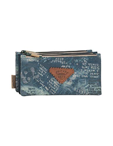 Privata West Estuche 3 bolsillos (23x11x4 cm)