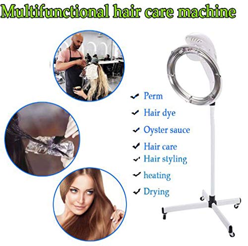 Procesador peluquería color, climazone, stand up Styling capilla Secador de pelo con las ruedas del piso,profesional del salón de belleza Equipamiento de peluquería, temperatura ajustable, el tie