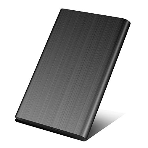 Prode Disco Duro Externo Portátil 2.5" USB3.0 SATA HDD Almacenamiento para PC y Mac Xbox360 (1TB, Negro)