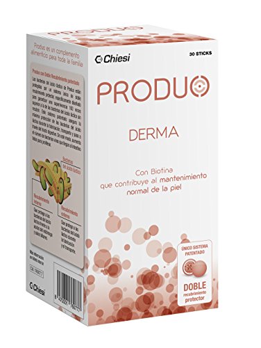 Produo Derma – Probiótico con doble capa protectora que contribuye al estado normal de la piel - 30 sticks