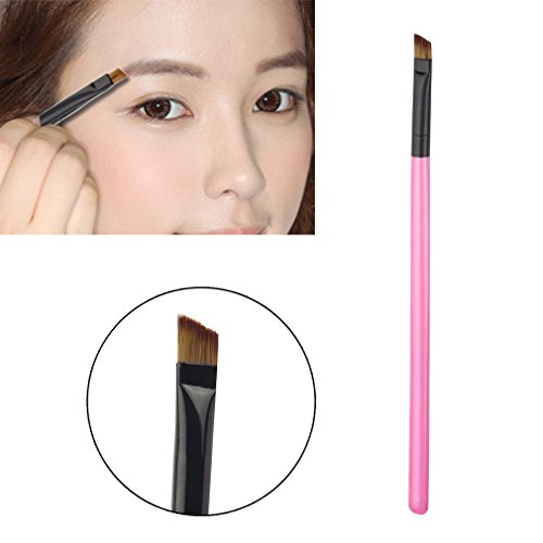 Profesional oblicuo ceja sombra de ojos Blending Pencil Brush Maquillaje herramienta Cosmetic Smooth Angular Eyebrow Brush
