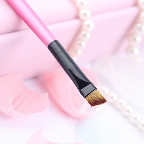 Profesional oblicuo ceja sombra de ojos Blending Pencil Brush Maquillaje herramienta Cosmetic Smooth Angular Eyebrow Brush