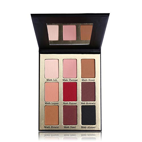 Professional Maquillaje 9 colores se reÃºnen Matte Eye Shadow Palette Nude Matte Eyeshadow Palette Make Up Cosm - 02#