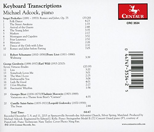 Prokofiev: Keyboard Transcriptions