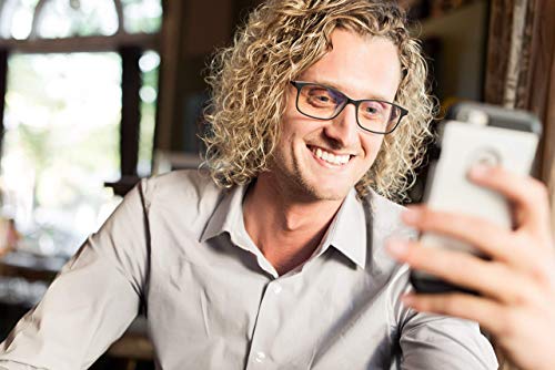 PROSPEK: ARCTIC Gafas con lente transparente y bloqueo de luz azul. Alivio para vista cansada por el ordenador. Verás colores vivos y protegerás tus ojos (+1.00 Aumento)