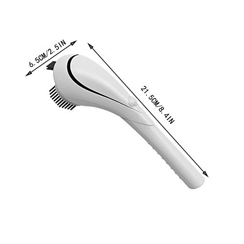 Pulidora de zapatos eléctrica, cepillo de onda ultrasónico portátil de mano, desinfección con luz ultravioleta, con cabezal de pulido, para tela de mascotas, botella de leche para coche de oficina