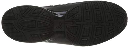 PUMA AXELION Perf, Zapatillas para Correr de Carretera para Hombre, Negro Black/High Risk Red, 45 EU